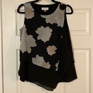 Small Calvin Klein floral tank top